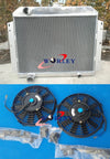 International Scout V8 Aluminum Radiator + Fan (1966-1969)