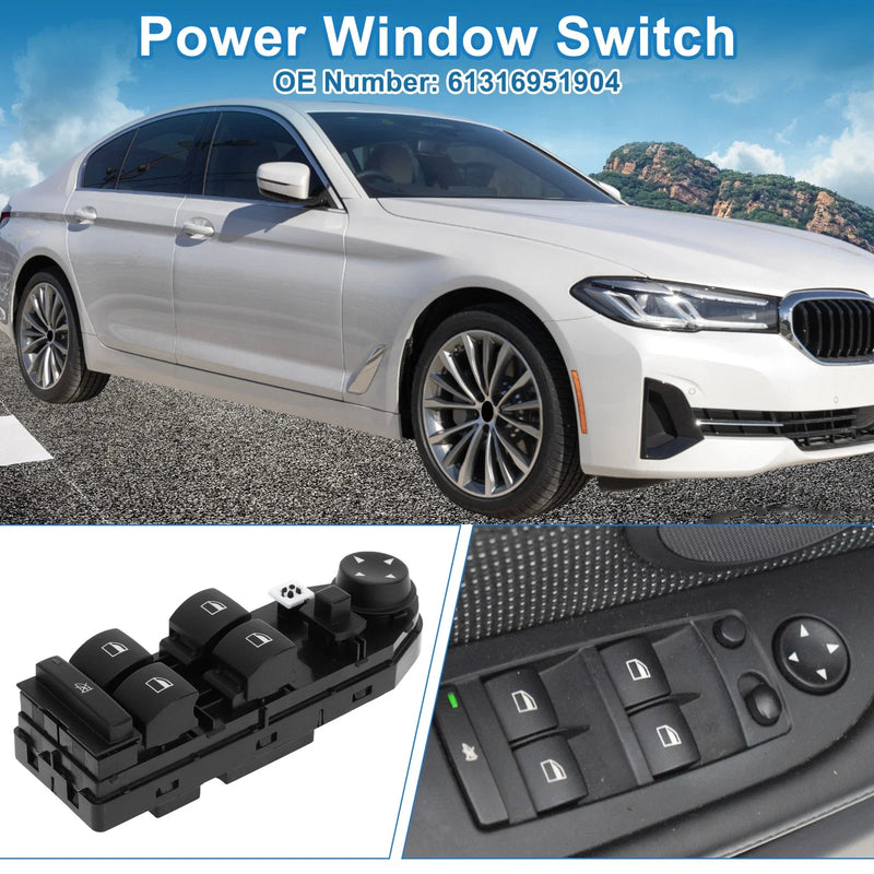 BMW 525i Power Window Switch Base 2.5L L6 (2004 - 2005)