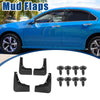 Hyundai Elantra (2021-2022) Black Mud Flaps Kit Splash Guards
