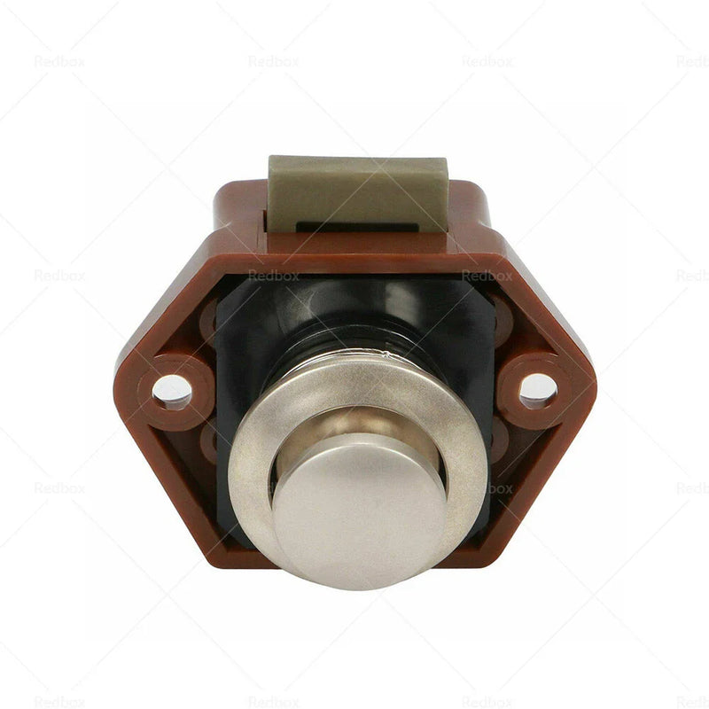 Drawer Cupboard Caravan Cabinet 5x Push Button Latch Knob Catch Lock