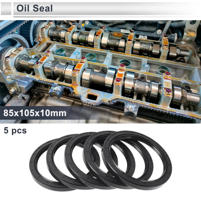 MakeModel Oil Seal 5x 85x105x10mm Seal Ring Rotary Shaft Nitrile Rubber