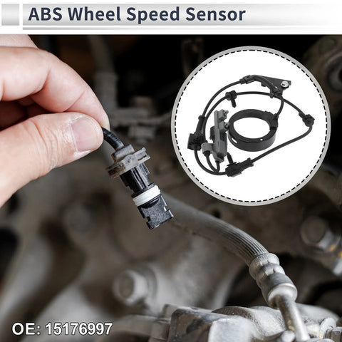 Chevrolet Colorado 1 Pcs ABS Wheel Speed Sensor Front Left (2004-2009)
