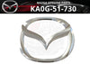 MAZDA CX-5 Front Grille Chrome Emblem (2016–2021)