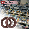 Car Oil Seal 2 x 22x32x10mm FKM Brown Seal Ring