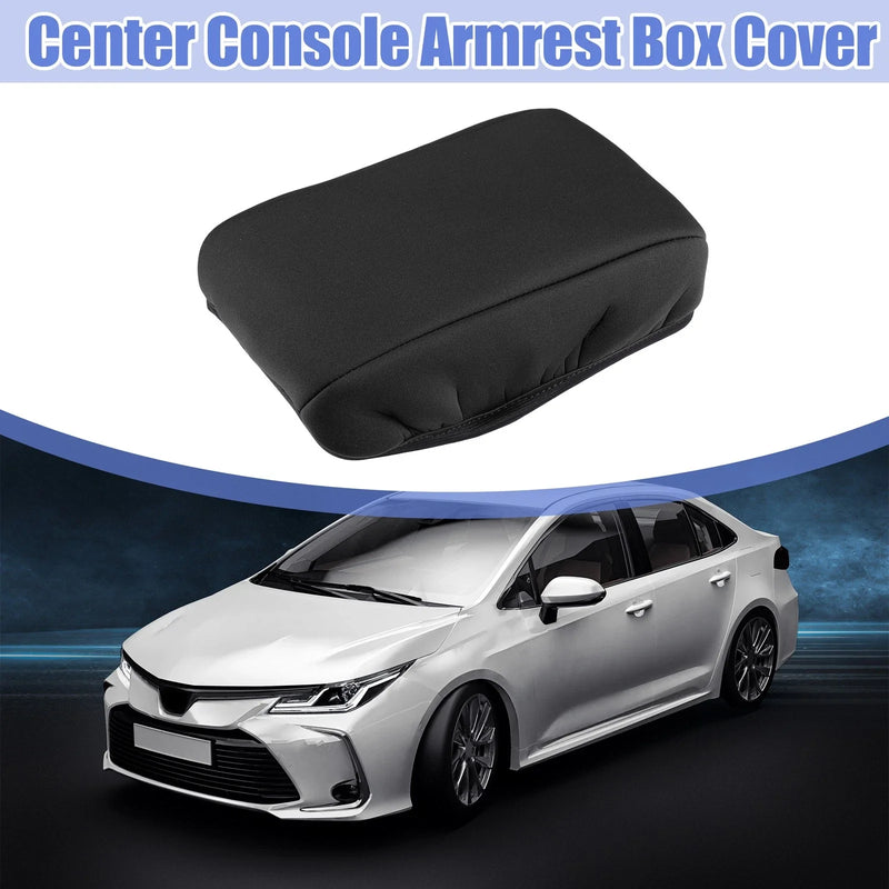Toyota Corolla (2013-2023) Black Center Console Armrest Box Cover