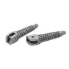 Kawasaki Ninja 400 Motorcycle Front Driver Foot Pegs (2018-2024)
