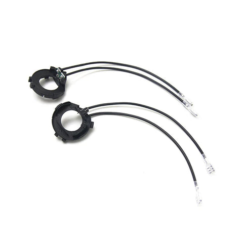 VW Golf MK7 MK6 JETTA Pair H7 LED Bulb Headlight Holder Adaptor Kit Fit
