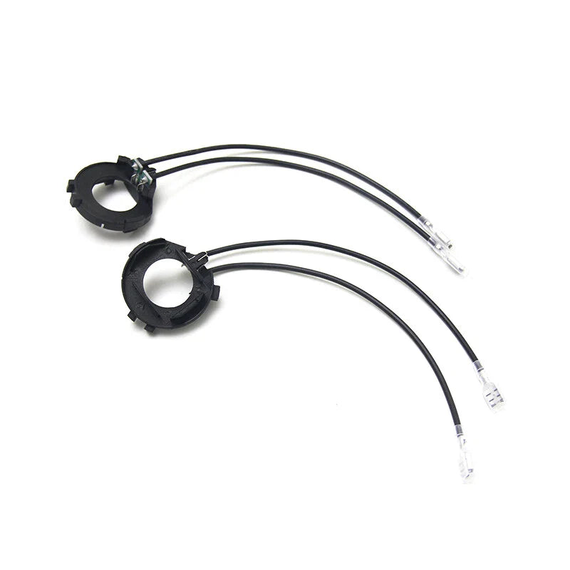 VW Golf MK7 MK6 JETTA Pair H7 LED Bulb Headlight Holder Adaptor Kit Fit