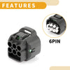 Toyota 6 Pin Waterproof Headlight Connector Plug