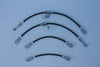 Hyundai Getz Disc / Drum Braided Brake Hose Set (4) (2002-2011)