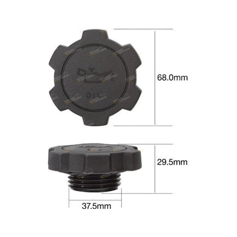 Toyota Landcruiser Prado Oil Filler Cap / 3.4L / 5VZ-FE Engine (1996–2002)