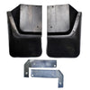 Mud Flaps Rubber Splash Guard Rear Fits Isuzu TFR Holden Rodeo 2WD Ute 1997-02