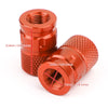 Car Auto Motorcycle Bike MTB Aluminium Valve Caps (W2)