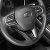 Hyundai Santa Fe Palisade Carbon Fiber Steering Wheel Cover (2020–2023)