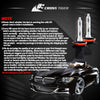 Pair 55W Xenon HID Bulb H1 H3 H4 H7 H9 H11 9005 9006 6000K 8000K Headlight Lamp