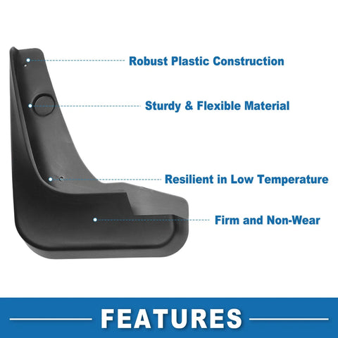 Chevrolet Cruze Sedan Mud Flap Splash Guard (2010 - 2015)