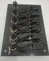 6 Gang Fused Marine Switch Panel, Splash Proof, 12/24 Volt Compatibility