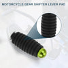 Motorcycle Gear Shifter Lever Shift Pedal Pad Rubber Universal Green 1 Pcs