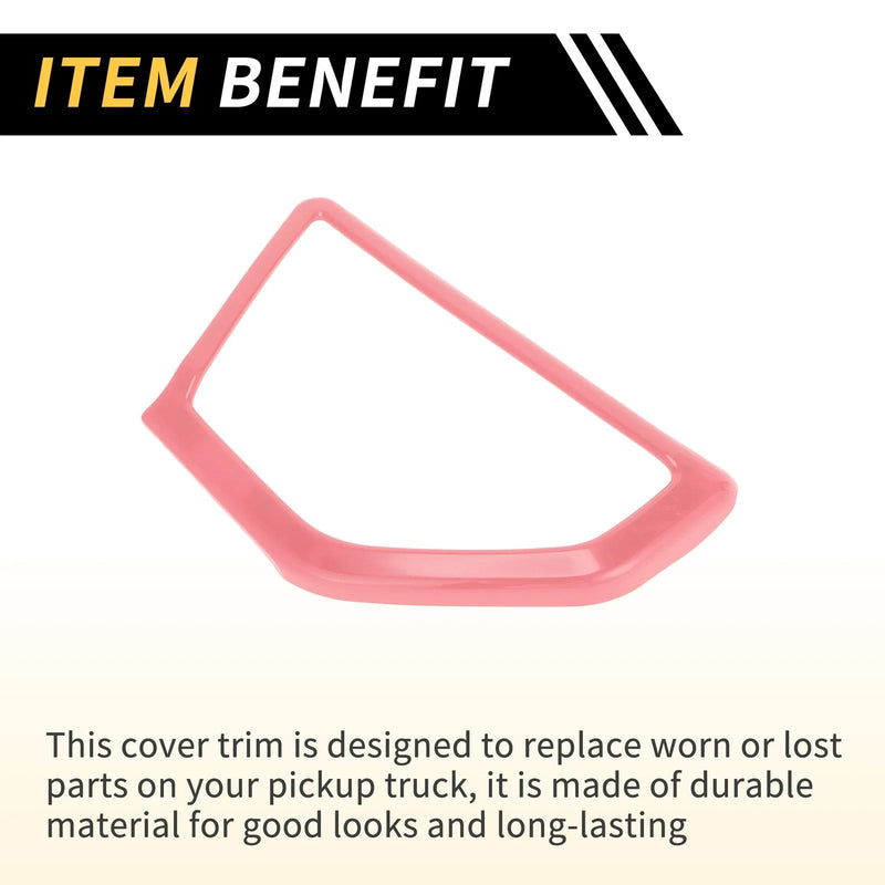 Jeep Wrangler JL JLU (2018-2024) Pink A Pillar Speaker Cover Trim