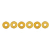 Harley Softail 6 x Gold Saddlebag Crash Bar Decorative Spacer Rings