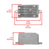 OMC Johnson Evinrude Outboard 70HP 3-Cyl Regulator Rectifier (1992-2001)