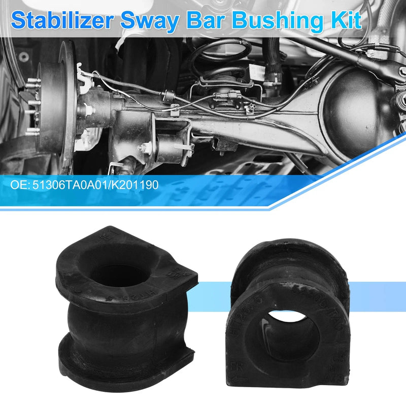 Honda Accord Black Stabilizer Sway Bar Bushings (2018-2023)