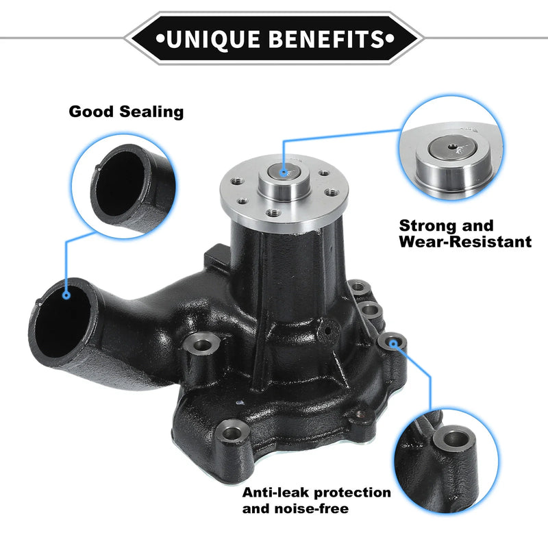 Isuzu 6BD1 Water Pump with Gasket