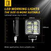 Car 4 Inch Square / 144W 48LED / Work Light