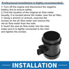 BMW 745i V8 4.4L E65 Series MAF Mass Air Flow Sensor Assembly