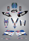 Husaberg FE TE Custom Graphic Kit - AUSSIE PRIDE (2013)