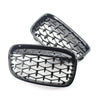 BMW 1 Series Gloss Black Front Kidney Grille (2011-2014)