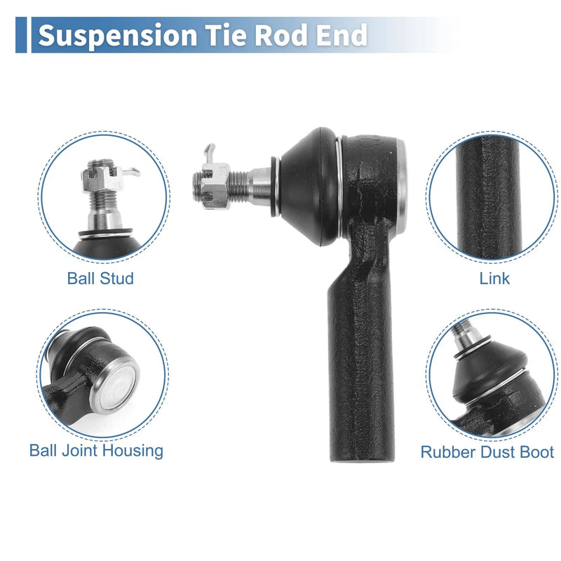 Ford Escape 4 x Front Inner Outer Tie Rod Ends (2001-2009)