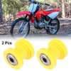 Motorcycle 2 x 8mm Chain Tensioner Roller Slider Pulley Wheel Idler