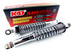 Honda, Suzuki, Yamaha 365mm Chrome Rear Shock Absorbers (Universal)