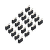 AC 300V 1NO 1NC Short Straight Hinge 20 x Mini Micro Switches