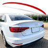 AUDI A4 B9 Sedan LY3H Laser Red Rear Boot Spoiler (2016-2023)