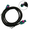 LVDS 4 Core 4Pin Z Female Car Radio GPS Display Cable
