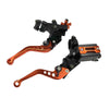 Motorcycle 7/8 CNC Handlebar Master Cylinder & Clutch Lever Set