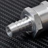 Petrol Diesel Marine Aluminum 10mm 3/8" Fuel Non-Return Check Valve