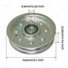 MTD Cub Cadet Ride-On Mowers Flat Idler Pulley