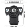 BMW Z3 M3 TPS Throttle Position Sensor Plastic (1996-2000)