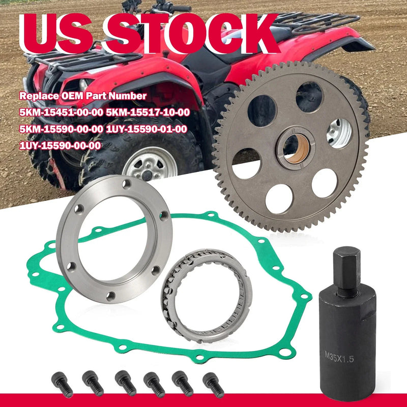 Yamaha Rhino 660 Starter Clutch One Way Bearing Flywheel Puller (2004–2007)