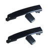 Nissan Dualis J10, Navara D40 2 x Rear LH+RH Black Outer Door Handle (2007–2015)
