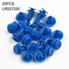 Clips Retainer Moulding Outer Wheel 10mm 20 x Arch Blue Exterior