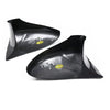 Lexus IS250 IS300 RHD Carbon Fiber Wing Rearview Mirror Cover Caps Trim Fit