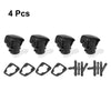 Dodge Durango with 6 Connectors 4pcs Front Windshield Washer Nozzle
