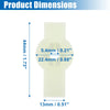 Jeep Door Glass Window Track Regulator Grommet Nut (Plastic, White)