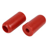 Motorcycle Pair 10mm Frame Sliders Anti Crash Protector Red