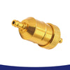 Motorcycle Inline Gas Oil Fuel Filter 8mm Inner Hose