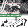GMC 8 Pcs Suspension Kit Inner Outer Tie Rod Ends Sway Bar Link Ball Joint